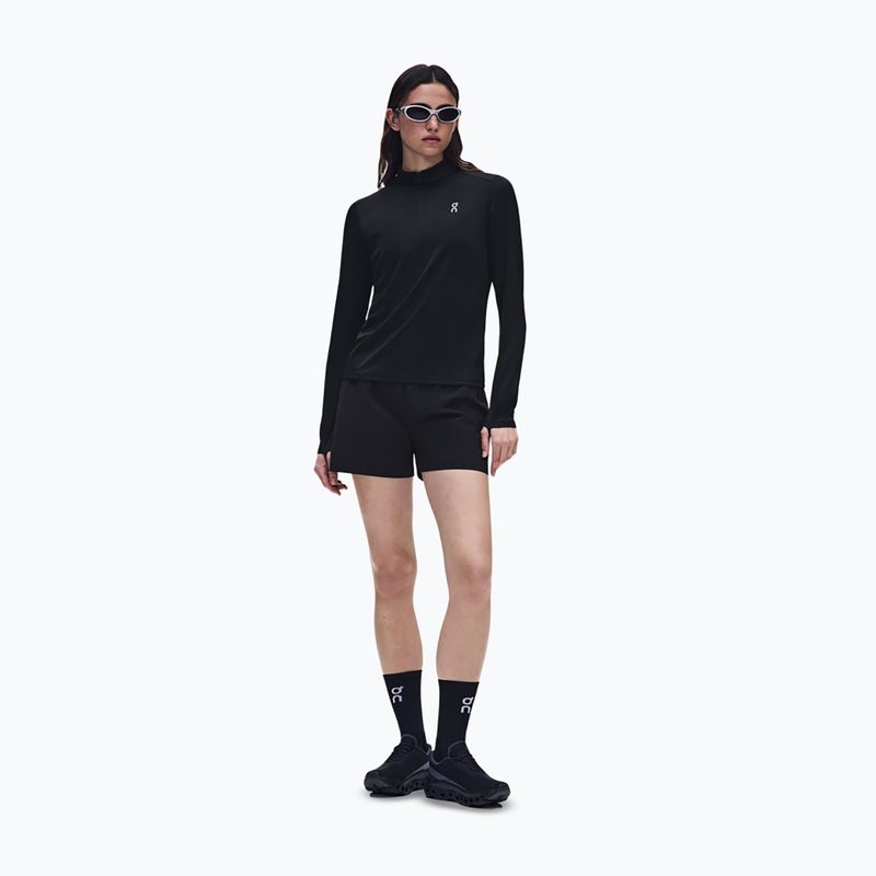 Dámská běžecká mikina On Core 1/4 Zip black 2