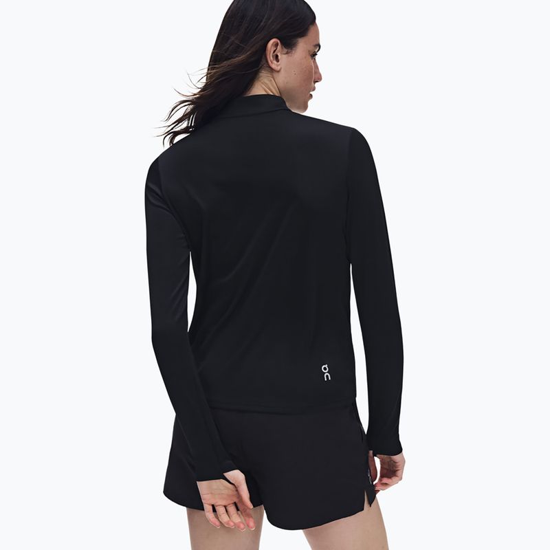 Dámská běžecká mikina On Core 1/4 Zip black 5