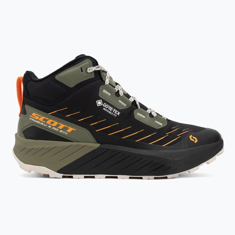 Pánské běžecké boty SCOTT Kinabalu 3 Mid Gore-Tex black/fir green 2