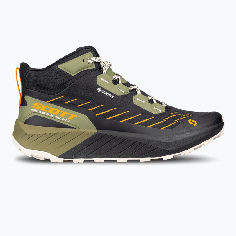 Pánské běžecké boty SCOTT Kinabalu 3 Mid Gore-Tex black/fir green 8