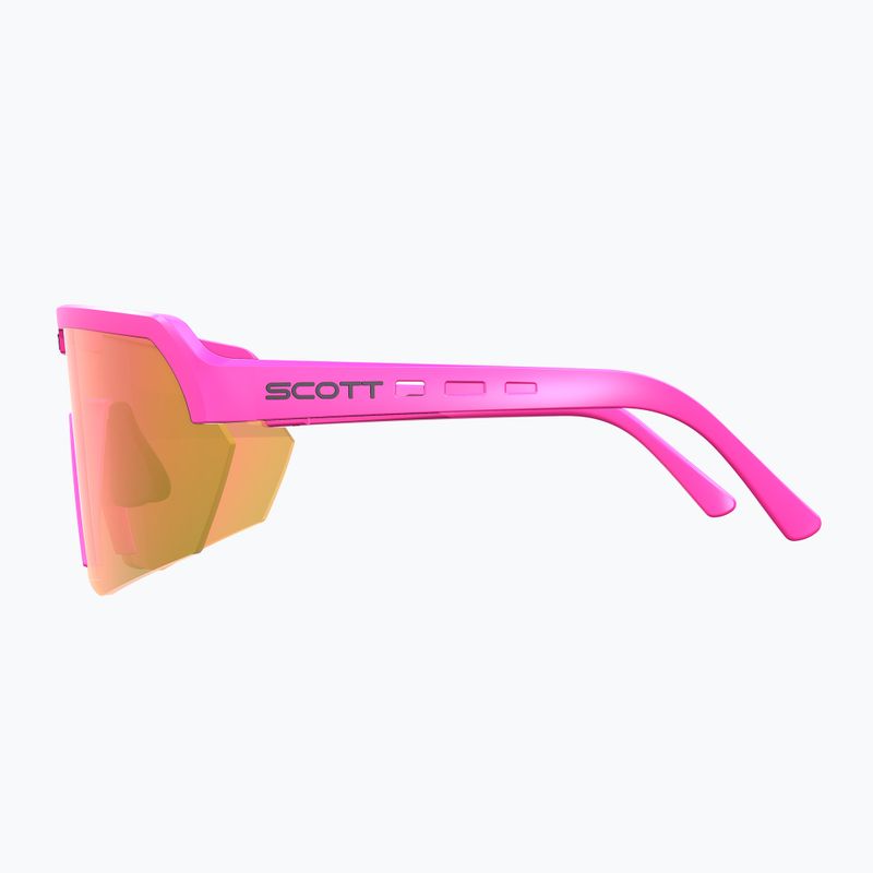 Sluneční brýle SCOTT Sport Shield acid pink/pink chrome 3