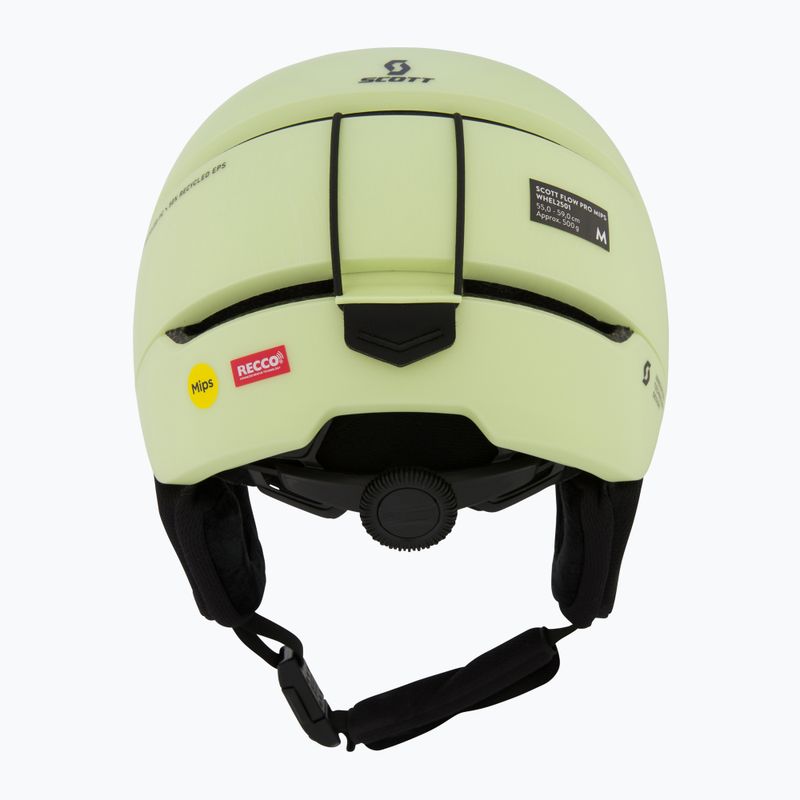 Lyžařská helma SCOTT Flow Plus Pro acid yellow 3
