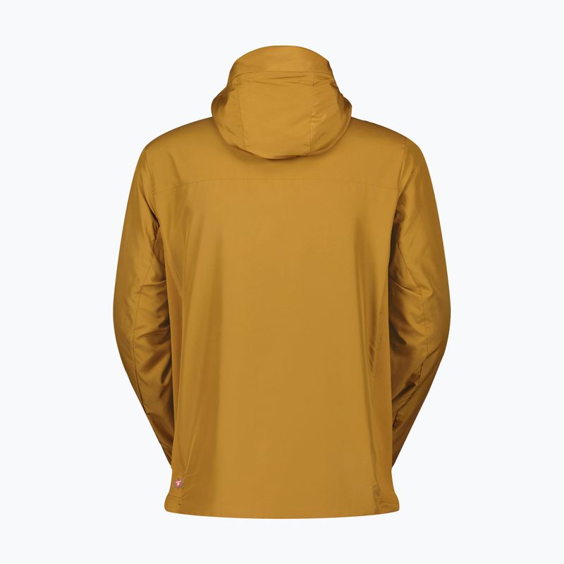 Pánská hybridní bunda SCOTT Insuloft Air Primaloft Hoody bread brown 2