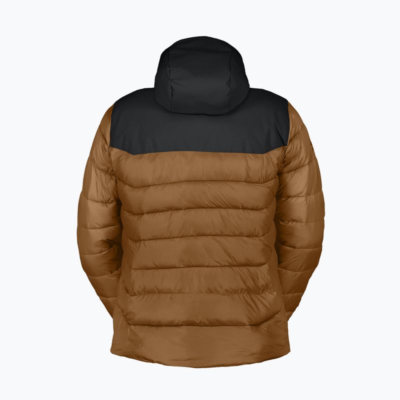 Pánská zateplená bunda SCOTT Insuloft Warm black/bread brown 2