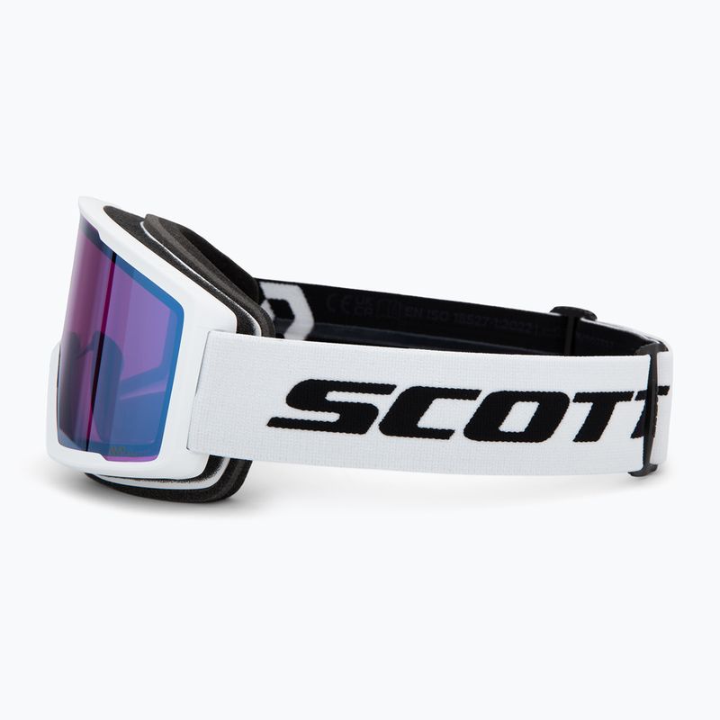 Lyžařské brýle SCOTT Factor Pro LS mineral white/black amp ls blue chrome 4