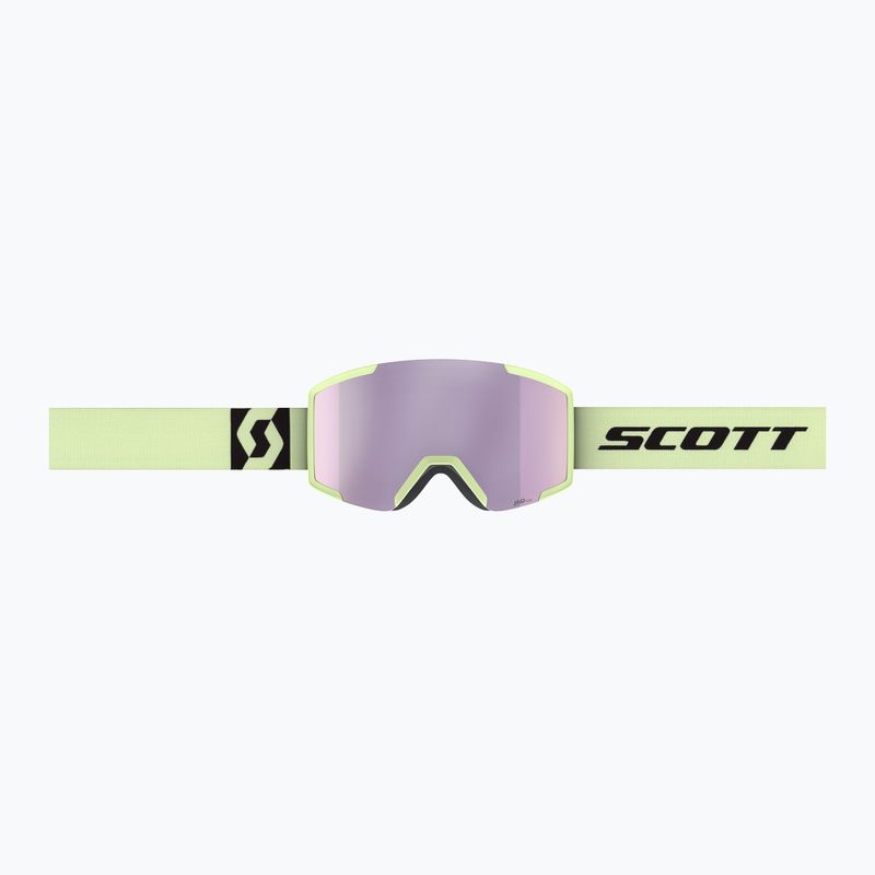 Lyžařské brýle SCOTT Shield AMP Pro acid yellow/amp pro lavender chrome 2