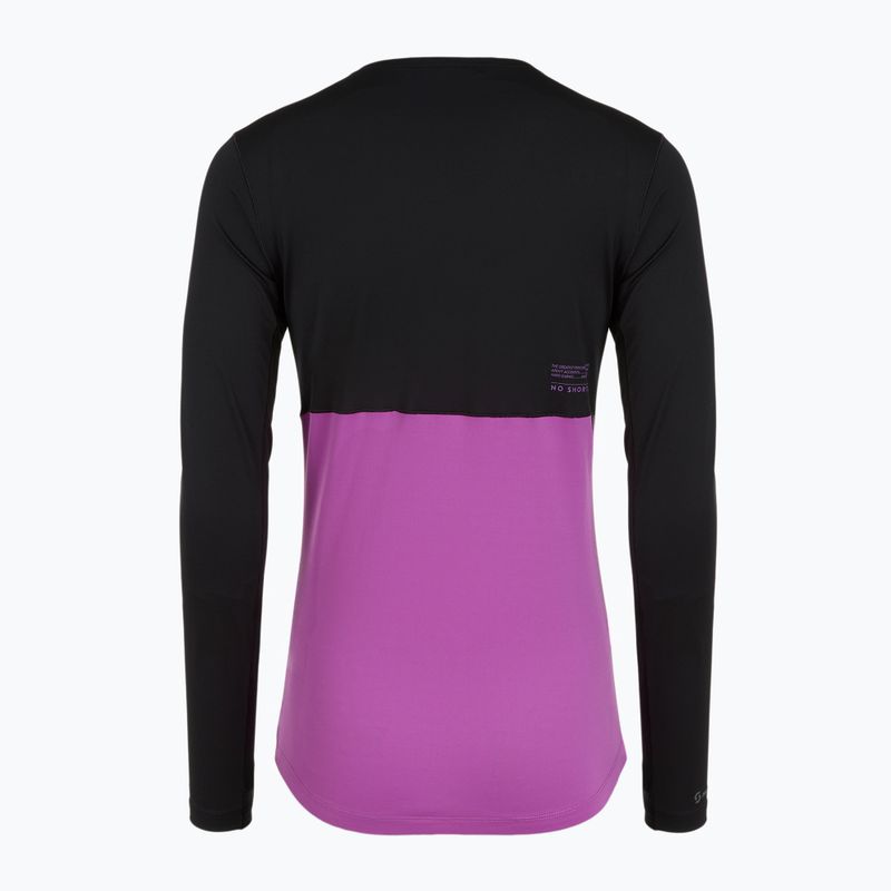 Dámské tričko Longsleeve SCOTT Endurance Tech black/liquid purple 2