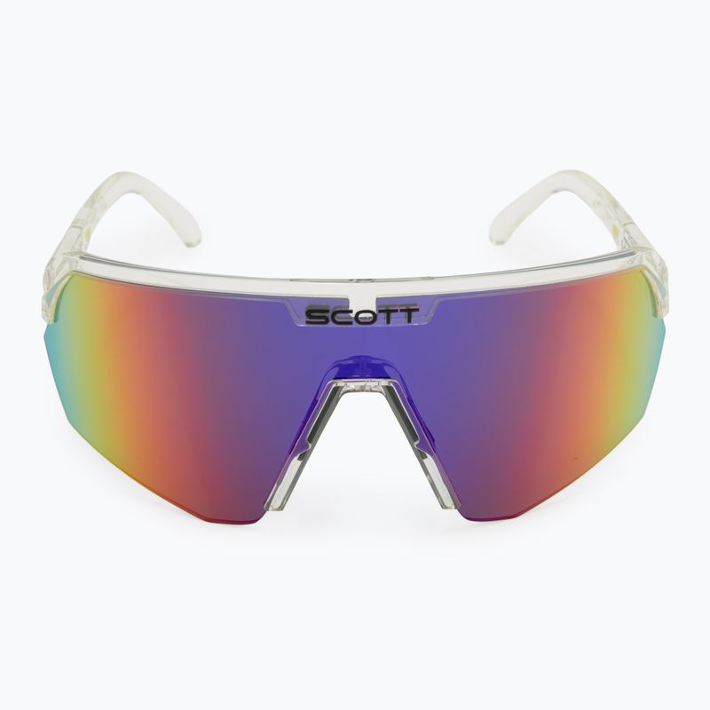 Sluneční brýle SCOTT Sport Shield translucent/teal chrome 3