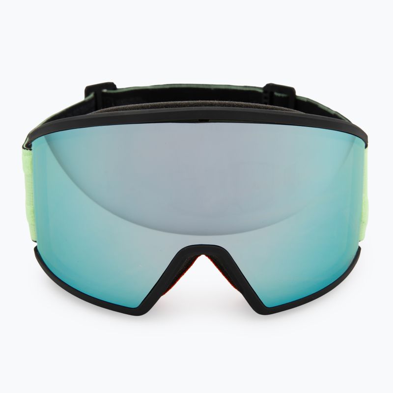 Lyžařské brýle SCOTT Ambit glow green/amp ice chrome 2