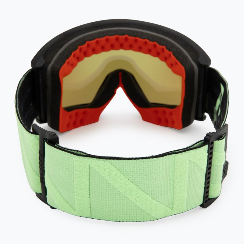 Lyžařské brýle SCOTT Ambit glow green/amp ice chrome 3