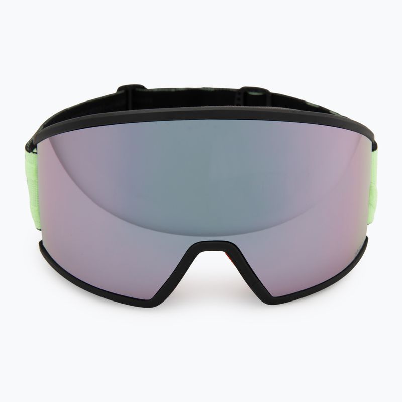 Lyžařské brýle SCOTT Ambit Compact glow green/amp lavender chrome 2