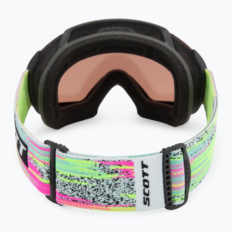 Lyžařské brýle SCOTT Faze II black/neon yellow/amp silver chrome 3