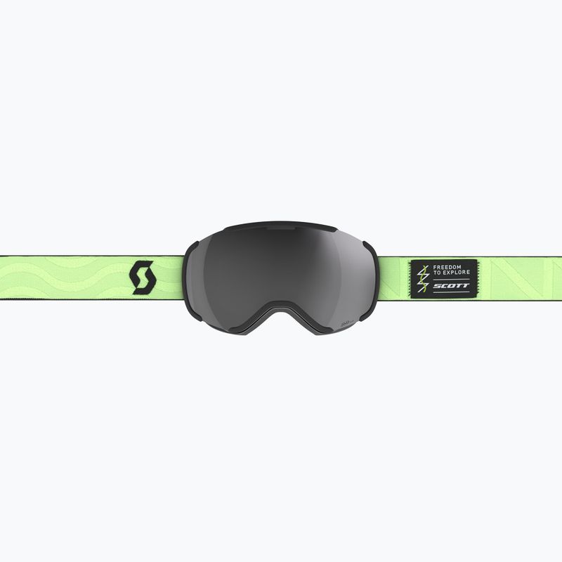 Lyžařské brýle SCOTT Faze II glow green/amp black chrome 6
