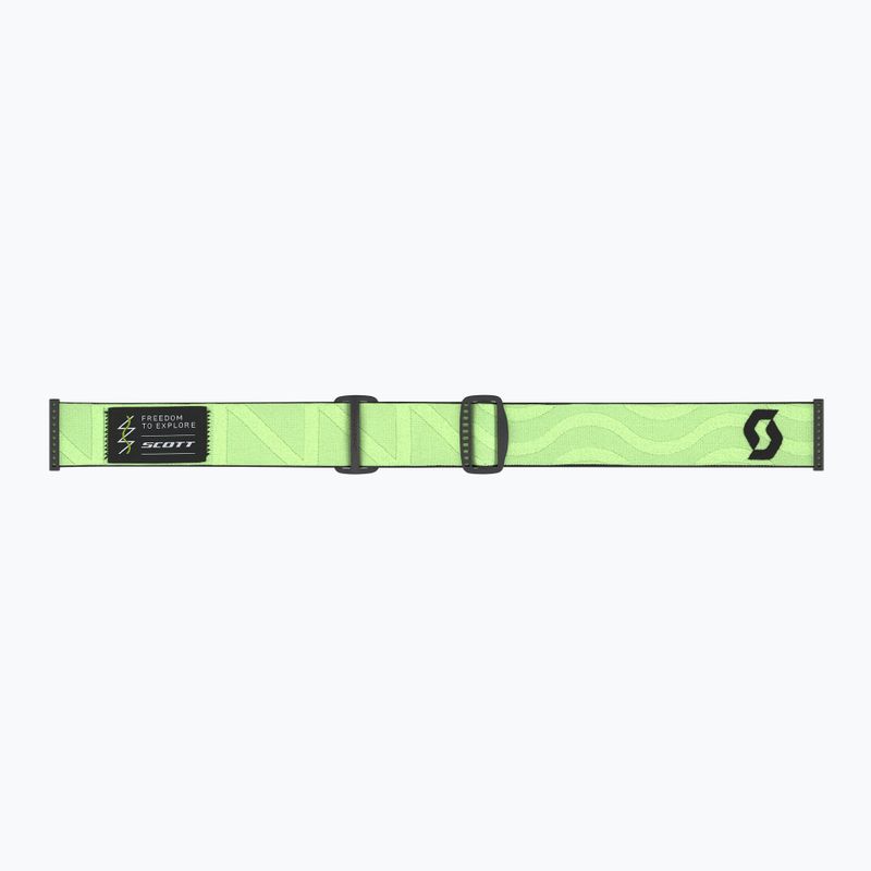 Lyžařské brýle SCOTT Faze II glow green/amp black chrome 7