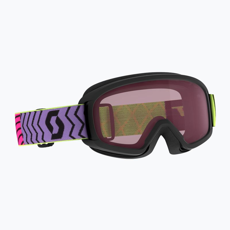 Dětské lyžařské brýle SCOTT Witty SGL purple/neon pink/enhancer
