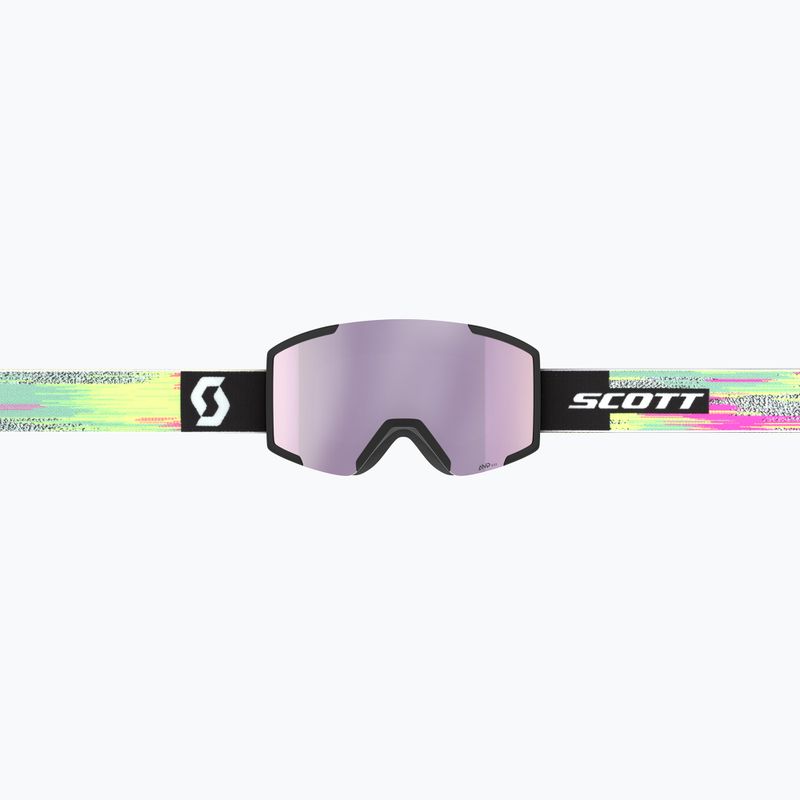 Lyžařské brýle SCOTT Shield black/neon yellow/amp lavender chrome 2