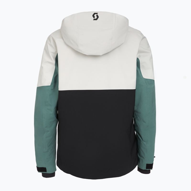 Pánská lyžařská bunda SCOTT Ultimate GTX frozen blue/dust white 2