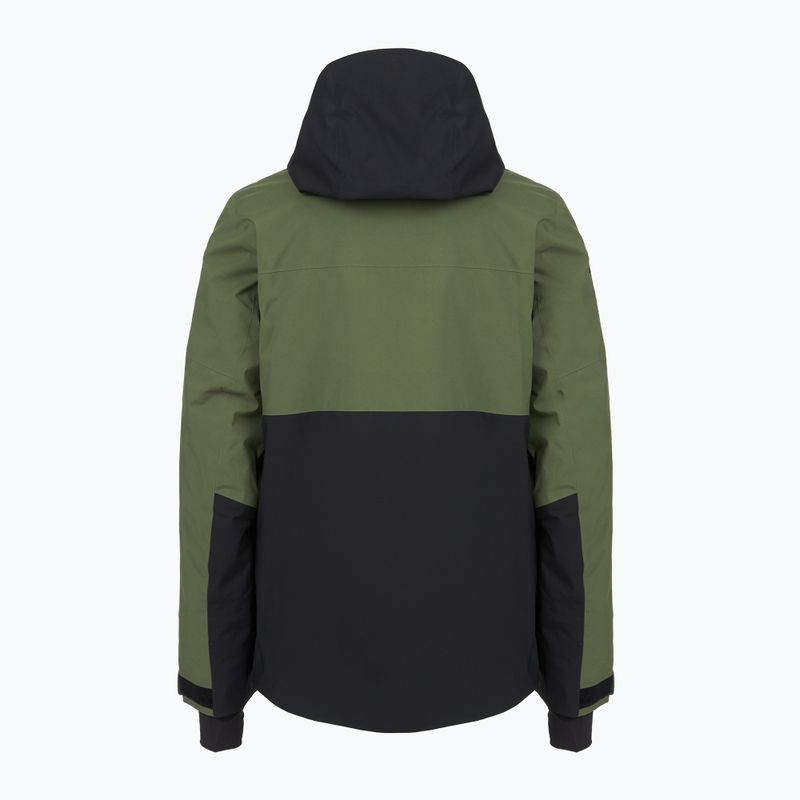 Pánská lyžařská bunda SCOTT Ultimate Dryo 10 Douglas Green/Black 2
