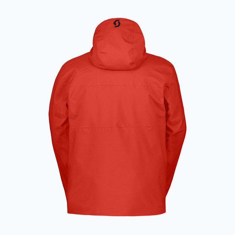 Pánská lyžařská bunda SCOTT Ultimate Dryo 10 turbo red 2