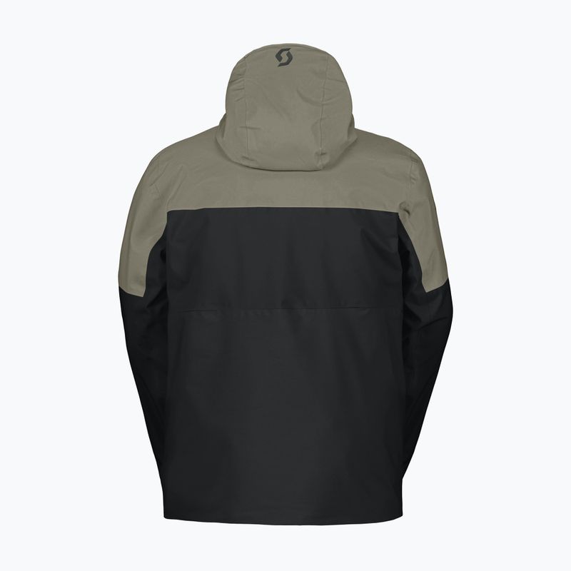 Pánská lyžařská bunda SCOTT Ultimate Dryo 10 black/dust grey 2