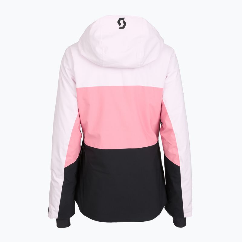 Dámská lyžařská bunda SCOTT Ultimate Dryo 10 paradise pink/black 2