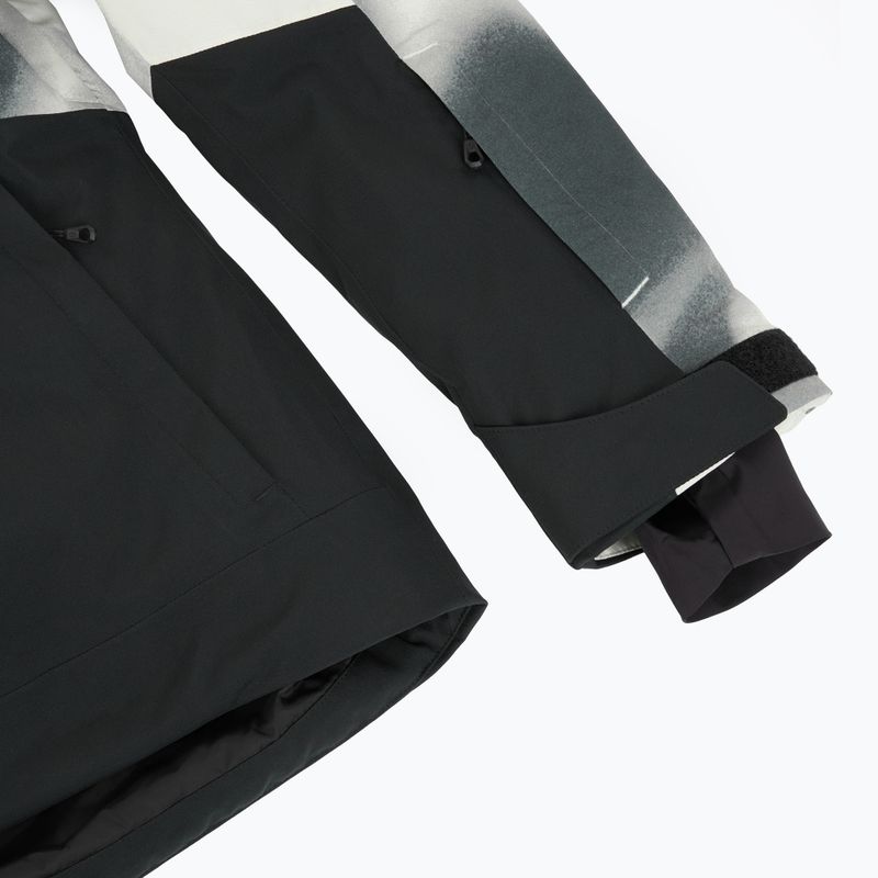 Dámská lyžařská bunda SCOTT Ultimate Dryo 10 dust white print/black 4