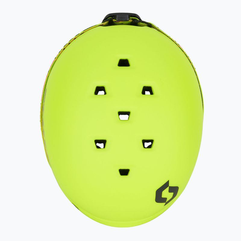 Dětská lyžařská helma SCOTT Keeper 2 + lyžařské brýle Witty neon yellow 6