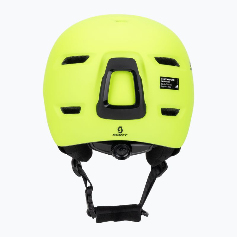 Dětská lyžařská helma SCOTT Keeper 2 neon yellow 4