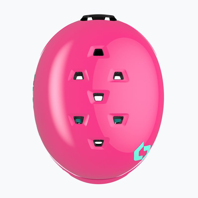 Dětská lyžařská helma SCOTT Keeper 2 mint green/neon pink 4