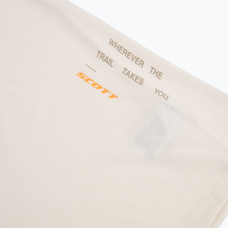 Pánské běžecké tričko SCOTT Endurance DRI Tee cotton white/toast beige 3