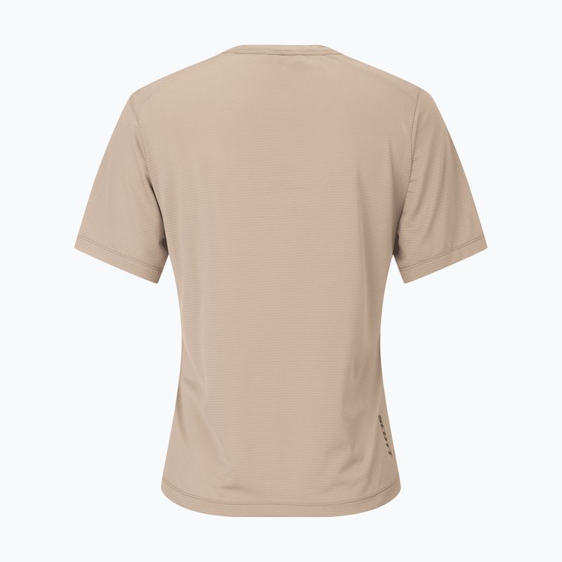 Dámské běžecké tričko SCOTT Endurance LT Tee toast beige 2