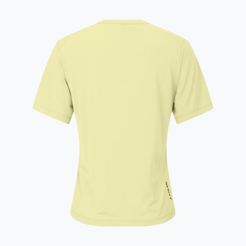 Dámské běžecké tričko SCOTT Endurance LT Tee pastel yellow 2
