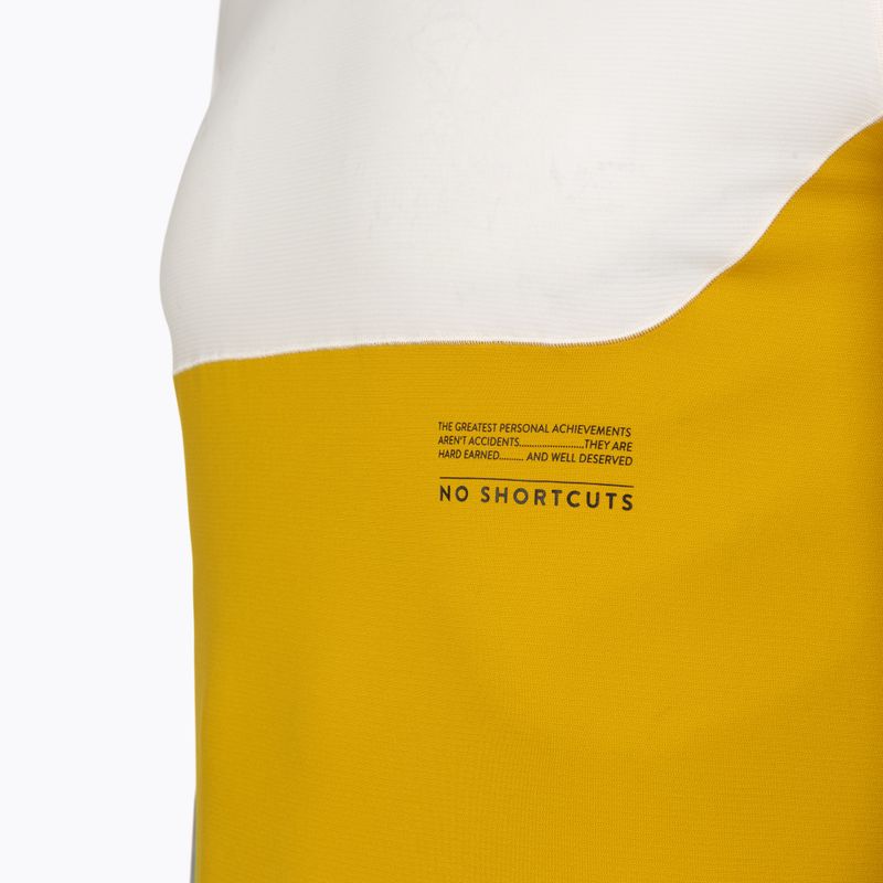 Pánské běžecké tričko SCOTT Endurance Tech white/sundial yellow 3