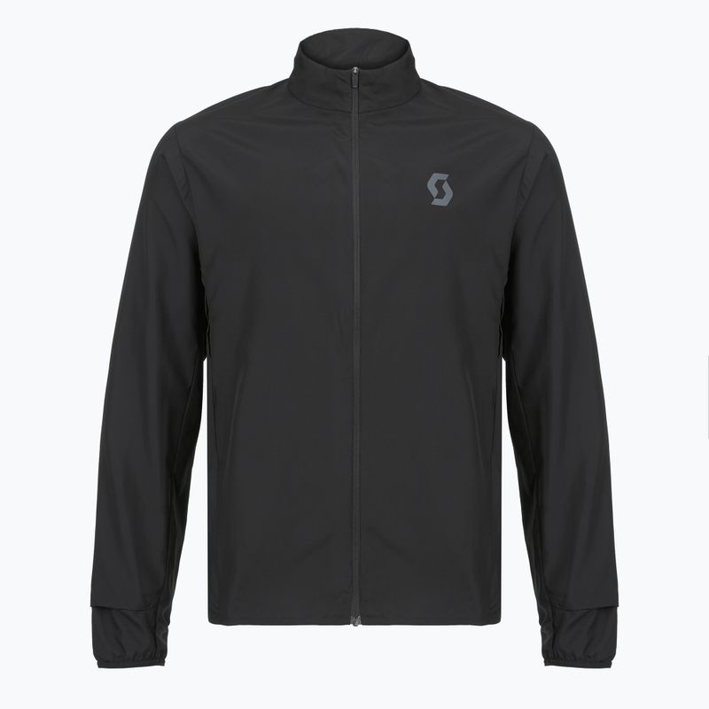 Pánská běžecká bunda SCOTT Endurance Tech Windbreaker black