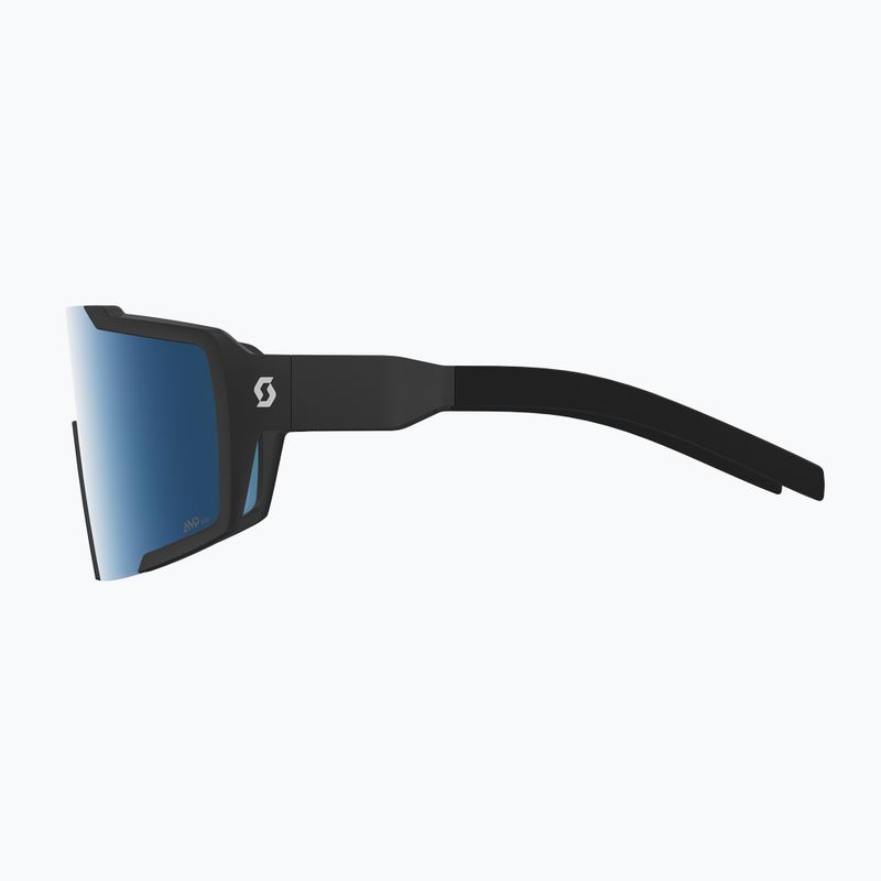 Sluneční brýle SCOTT Shield black/amp beryl blue chrome 3