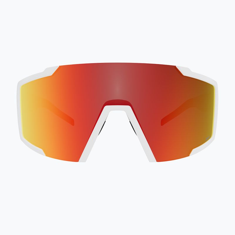 Sluneční brýle SCOTT Shield Compact white matt/amp red chrome 2