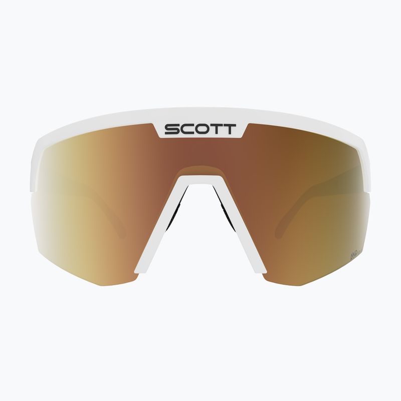 Sluneční brýle SCOTT Sport Shield LS white matt/amp ls gold chrome 2