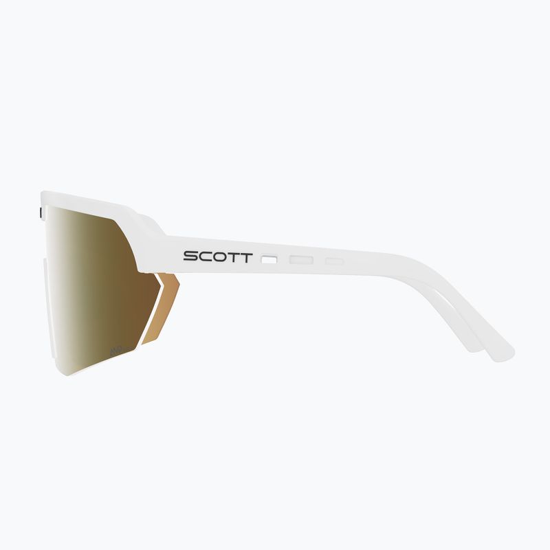 Sluneční brýle SCOTT Sport Shield LS white matt/amp ls gold chrome 3