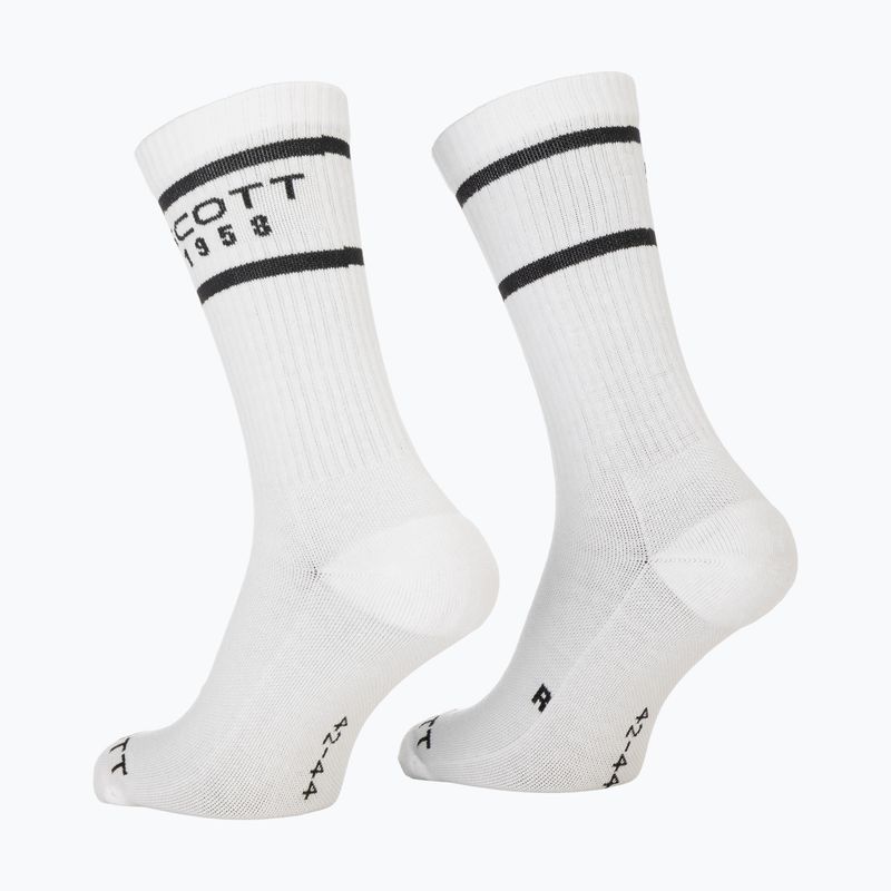 Ponožky SCOTT Retro Casual Crew 3 pairs white/black 3