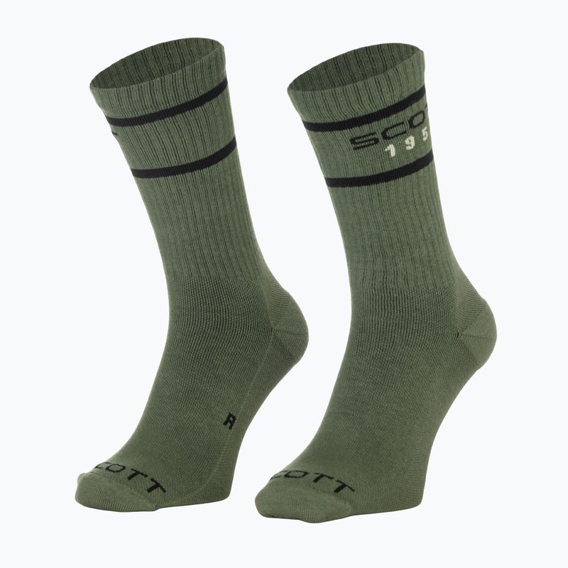 Ponožky SCOTT Retro Casual Crew 3 pairs tranquil green 2