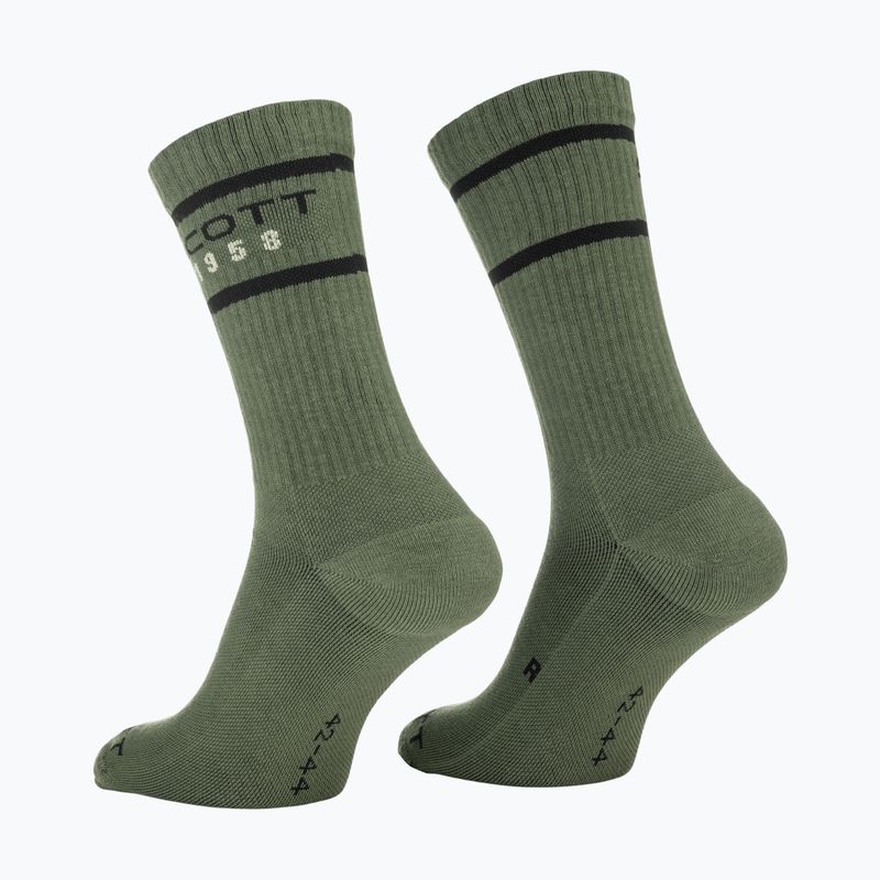 Ponožky SCOTT Retro Casual Crew 3 pairs tranquil green 3