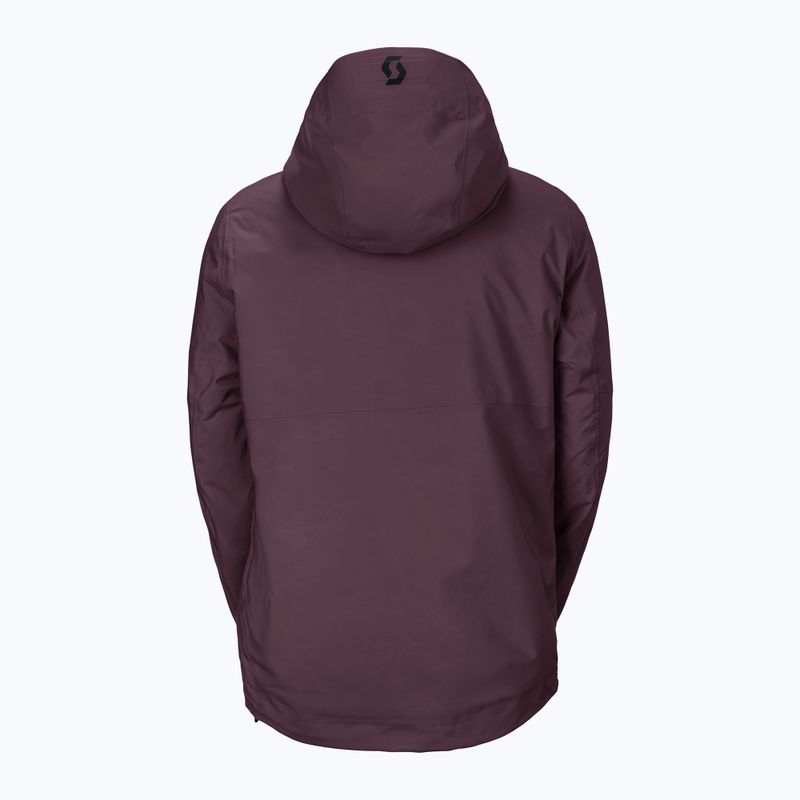 Pánská lyžařská bunda SCOTT Ultimate GTX cocoa red 2