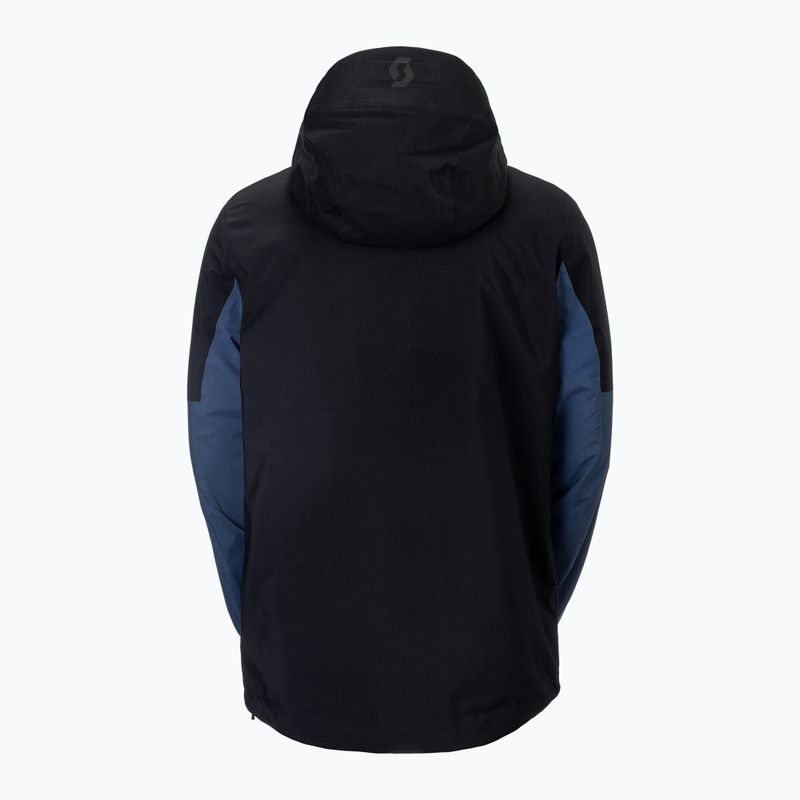 Pánská lyžařská bunda SCOTT Ultimate GTX dusk blue/black 2