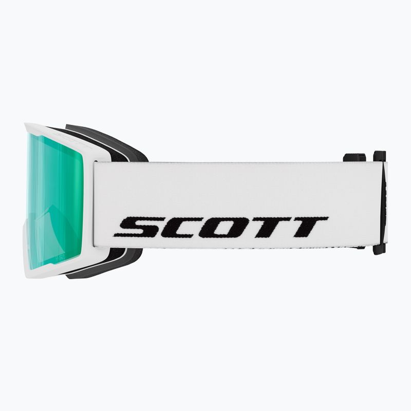Lyžařské brýle SCOTT Trace Pro white/green chrome 2