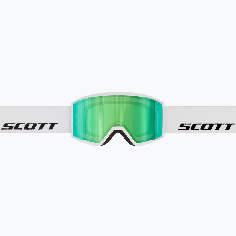 Lyžařské brýle SCOTT Trace Pro white/green chrome 3