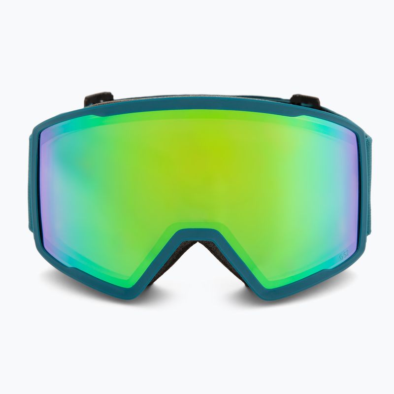 Lyžařské brýle SCOTT Trace Pro petrol green/green chrome 2