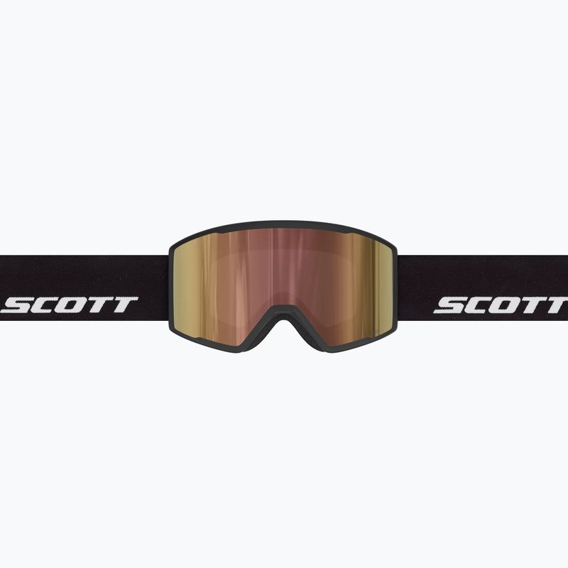 Lyžařské brýle SCOTT Trace Pro Light Sensitive black/amp ls cinnamon chrome 3