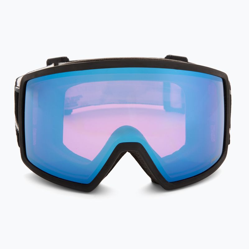 Lyžařské brýle Scott Neo Light Sensitive S2-4 granite black/white/amp ls blue chrome 2
