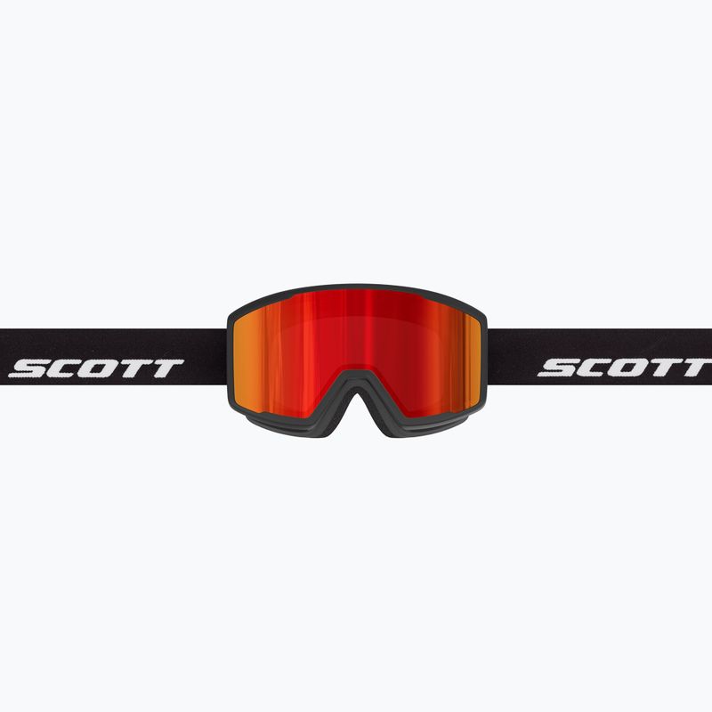 Lyžařské brýle SCOTT Trace Pro Compact black/red chrome 3