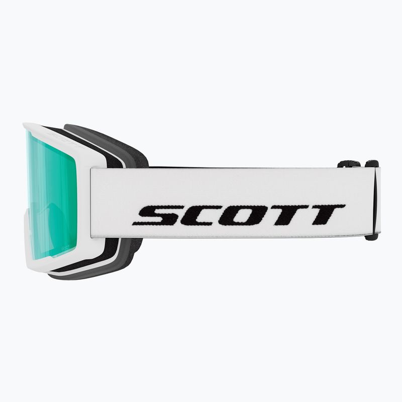 Lyžařské brýle SCOTT Trace Pro Compact white/green chrome 2